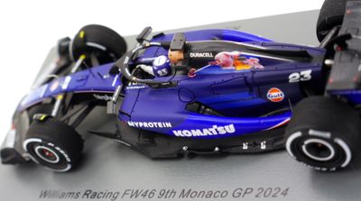 スパーク 1/43 ウィリアムズ FW46アルボン2024モナコ9位 Williams F1 FW46 #23 Alexander Albon Bahrain GP 2024 1:43