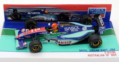 1994 Tameo Jordan Hart J194 - E Irvine - Australian GP - 1/43 scale