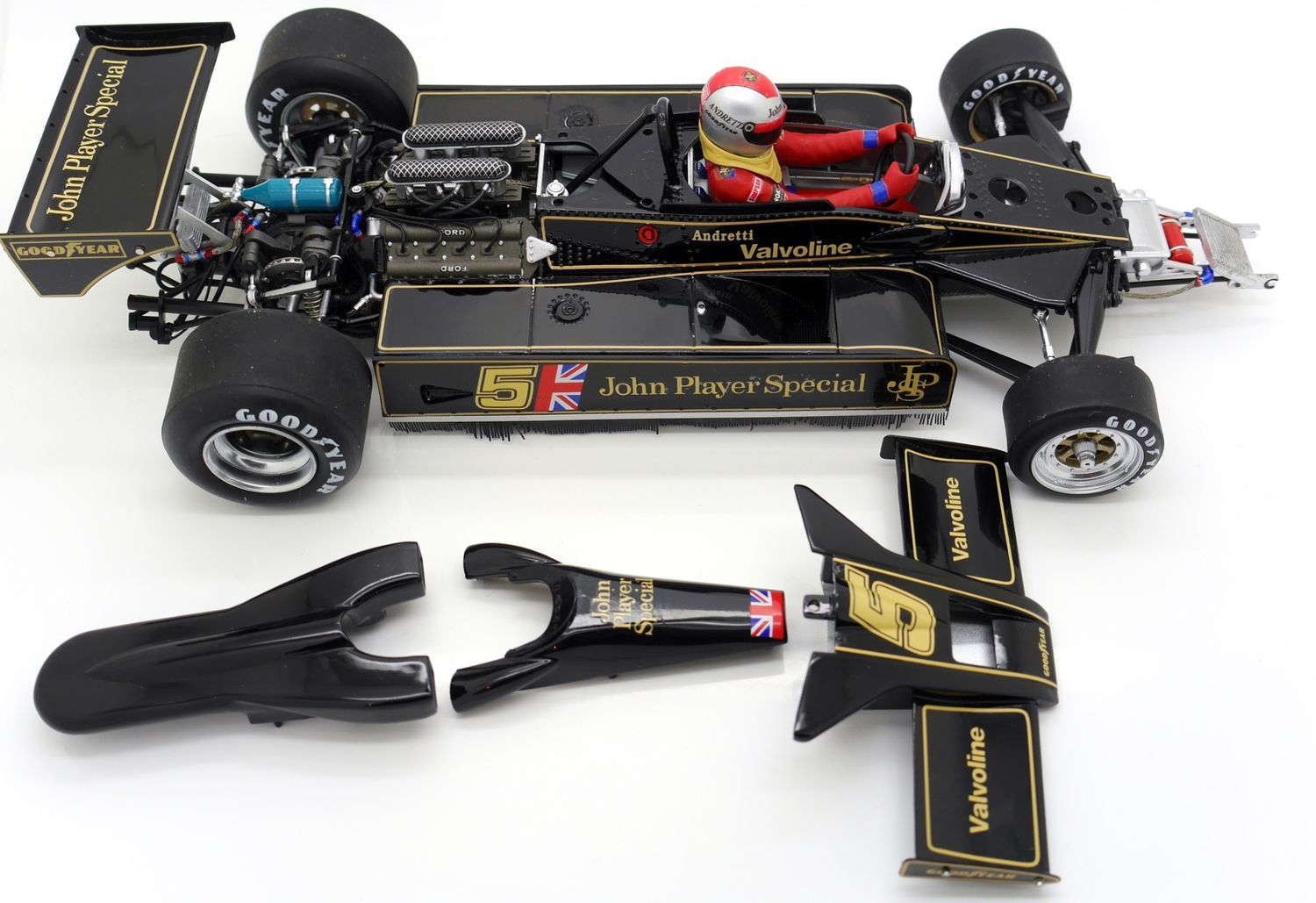 1977 TSM John Player Special Lotus 78 M Andretti Launch version -1