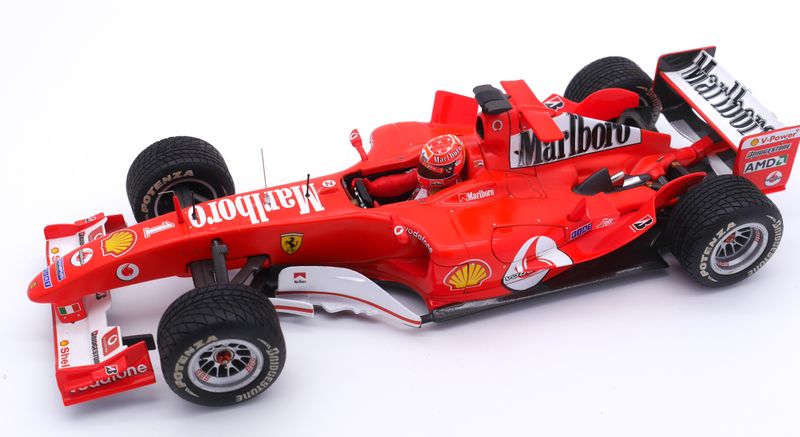 1/18 Hot Wheels Ferrari F2004 シューマッハ #5 HW フェラーリ 248