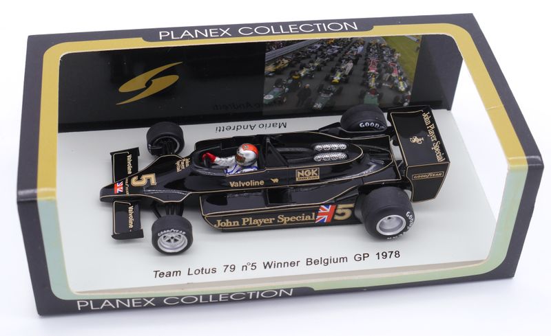 1978 Spark John Player Special Lotus 79 M Andretti Belgian
