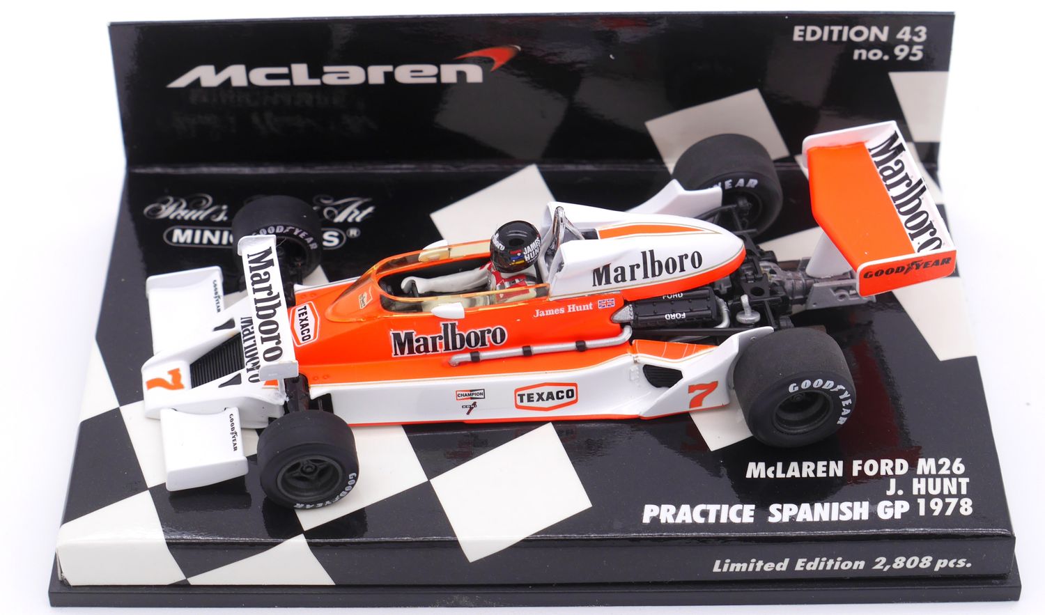 永大　Marlboro-McLaren M-26 1/43 スケール　マルボロ 永大 Marlboro-McLaren M-26 1/43 スケール マルボロ - メルカリ