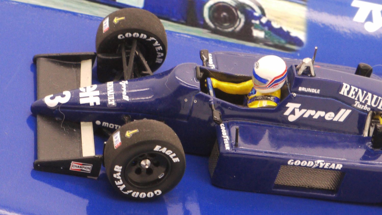 1985 MERI Tyrrell Renault 014 M Brundle Italian GP 1985 1/43 scale