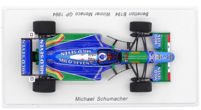 ミニカー 1/43 Spark Benetton B194 Monaco GP 1994 Spark 1/43 Benetton B194 1994 Monaco GP Michael Schumacher