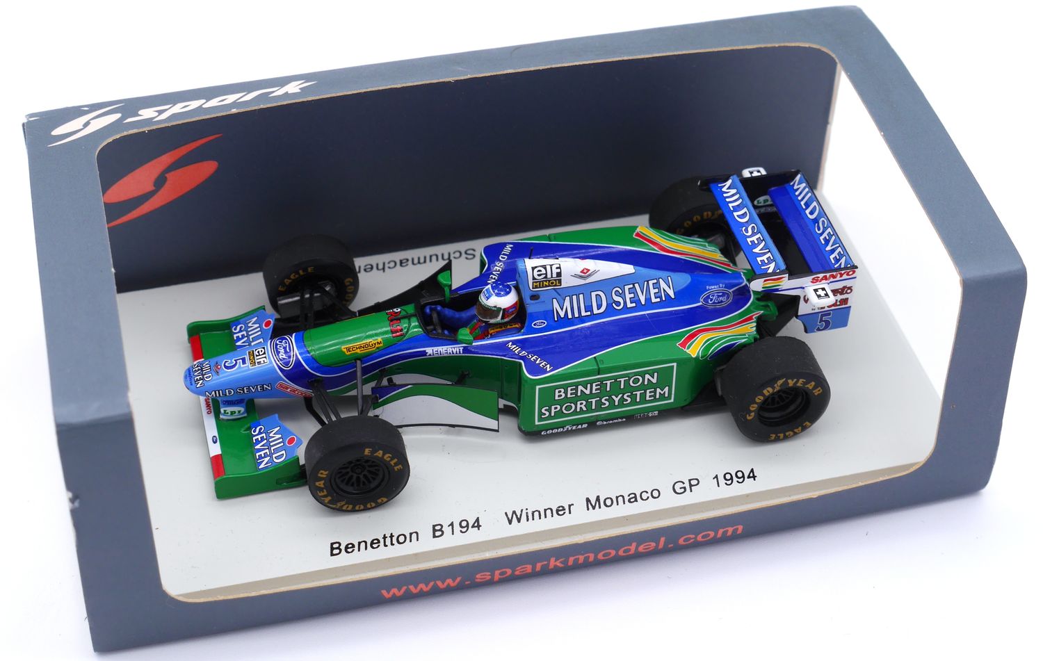 ミニカー 1/43 Spark Benetton B194 Monaco GP 1994 1/43 Spark Benetton B194 Monaco Gp 1994 | eBay