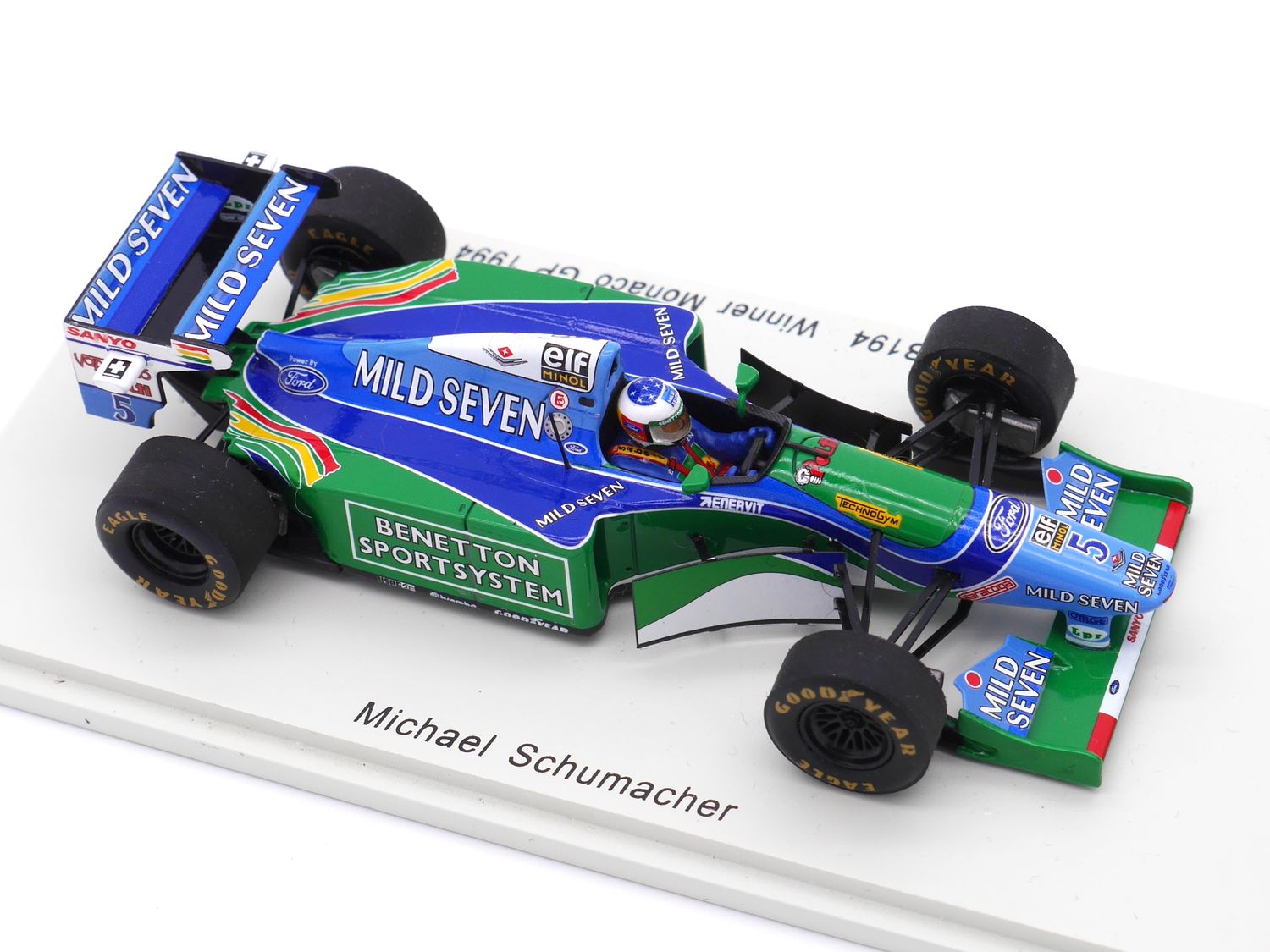 1994 Spark Mild Seven Benetton B194 M.Schumacher Monaco GP 1