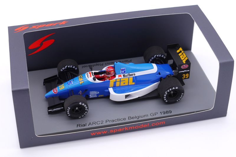 SPARK 1/43 Rial ARC2 Practice Japan GP 1989 Bertrand Gachot #39