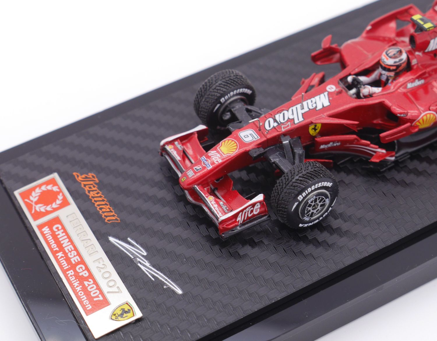 2007 Tameo Marlboro Ferrari F2007 K.Raikkonen Winner Chinese GP
