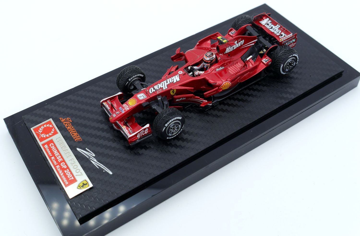 NewAce フェラーリ F2007 中国GP 2007 Winner K.ライコネン Tameo
