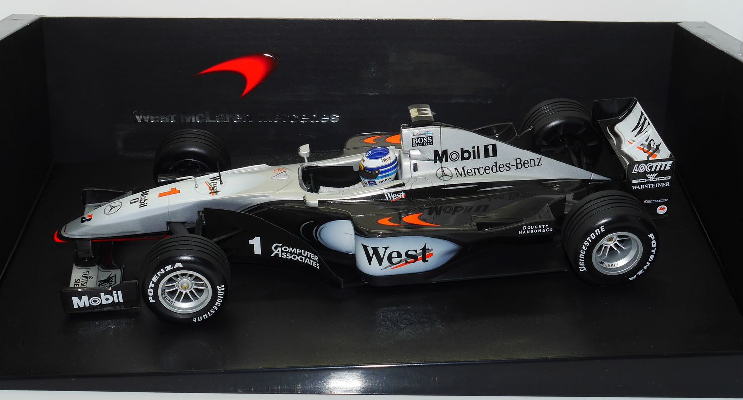 1999 Minichamps West McLaren MP4/14 M Hakkinen Team edition 1-18 Scale