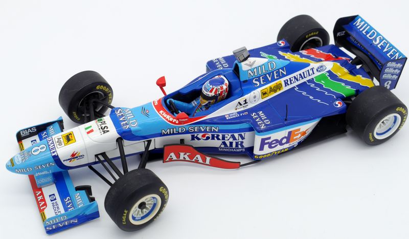 1997 Minichamps Mild seven Benetton Renault B197 - A Wurz 1/18 scale