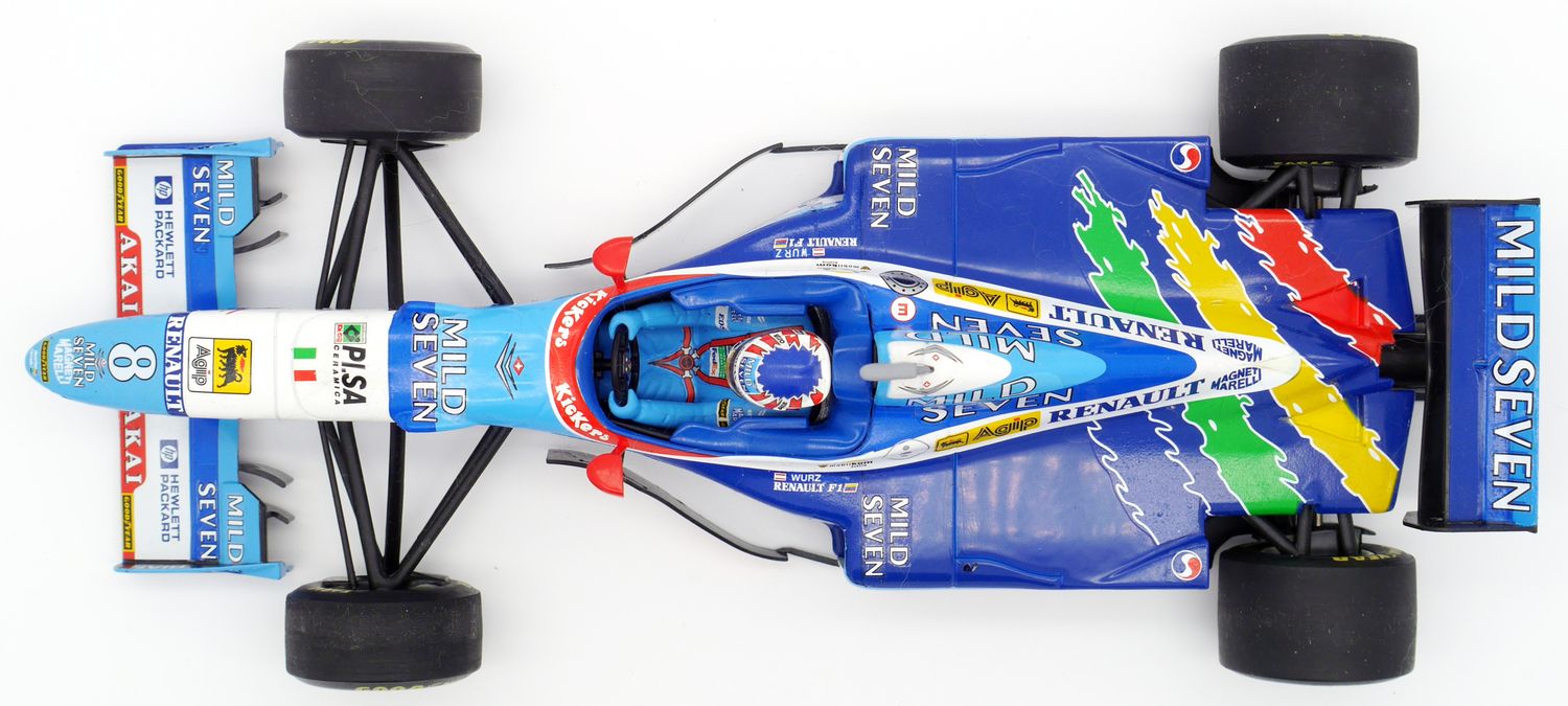 【ミニチャンプス　Benetton B197 ショーカー 1997年1/18】 ミニチャンプス Benetton B197 ショーカー 1997年1/18