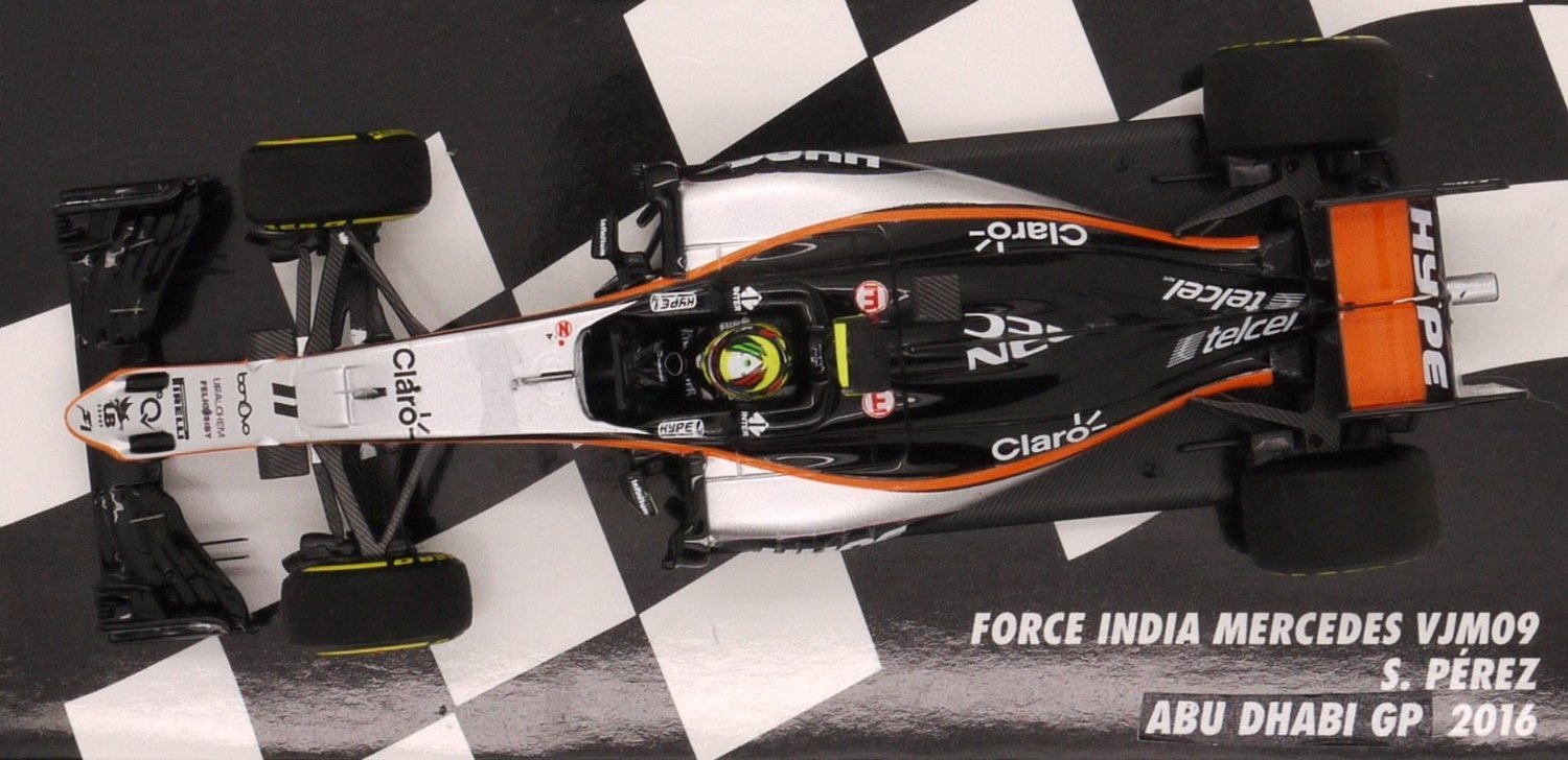 Force India VJM09 (2016) Sergio Pérez Diecast 1:43 F1 Collection