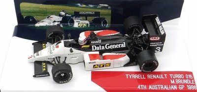 1987 Spark Leyton House March 871 - I Capelli - Monaco GP - 1/43