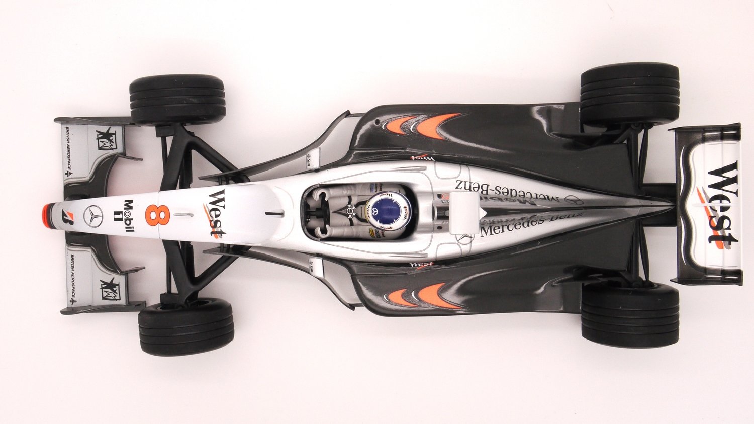 1998 Minichamps West McLaren Mercedes MP4/13 - M Hakkinen -1-18