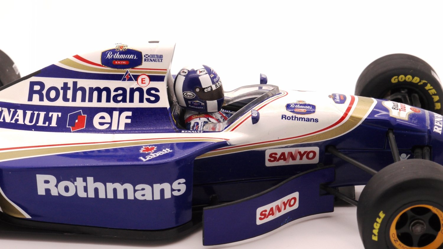 1/18 ウィリアムズFW16 D.クルサード 1995 Rothmansロゴ 1/18