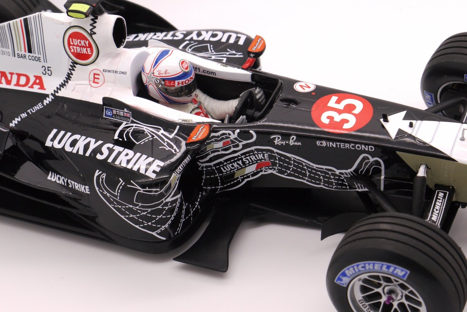 2004 Minichamps Lucky Strike BAR Honda 006 A Davidson
