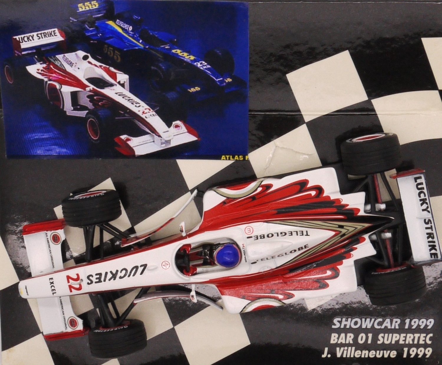 PMA ミニチャンプス 1/18 BAR 01 ビルヌーブ 1999 MINICHAMPS 1:18 F1