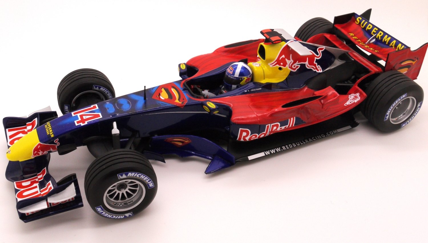 F1 MINICHAMPS 1/18 REDBULLレッドブルRB2 クルサード