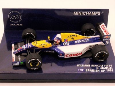 1995 Minichamps Rothmans Williams FW16c D.Coulthard -1/18 scale