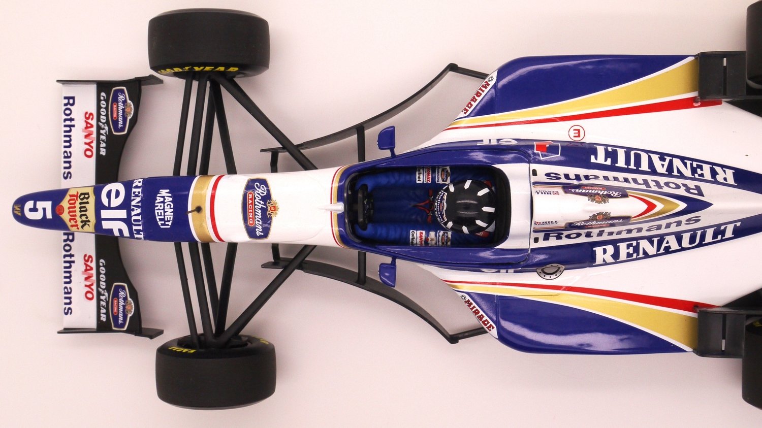 1996 Minichamps Rothmans Williams FW18 D Hill -1/18 scale