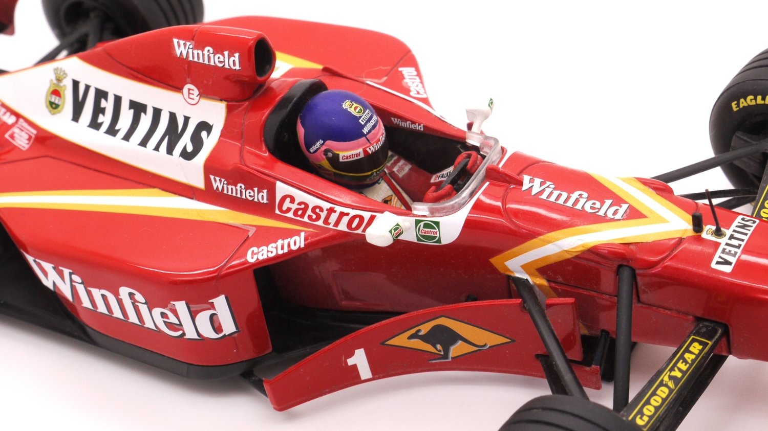 1998 Minichamps Winfield Williams FW20- J Villeneuve -Showcar 1/18
