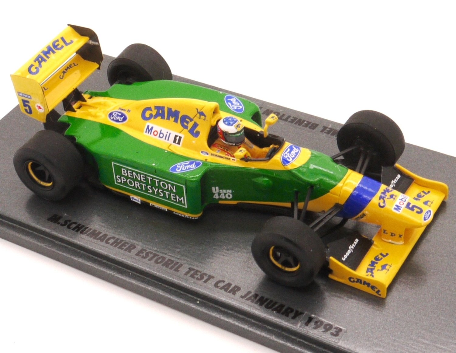 1/43 SPARK ベネトン フォード B193B #6 R.パトレーゼ 1993 モナコGP タバコカスタム スパーク PATRESE Benetton B193B | House of Modelcars