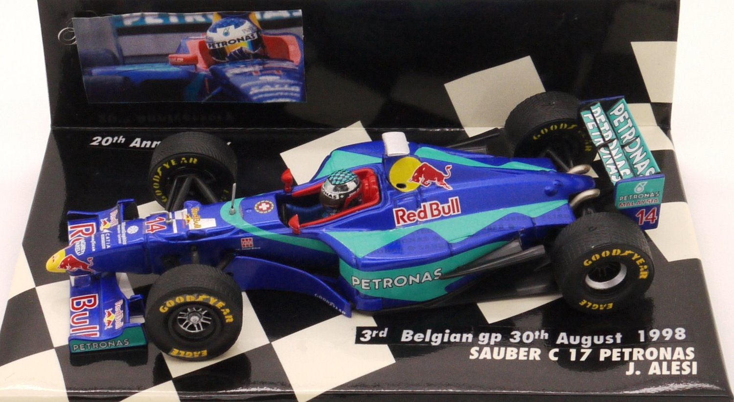 MINICHAMPS 1/43 ジャンアレジ ザウバー C17 ペトロナス MINICHAMPS 1