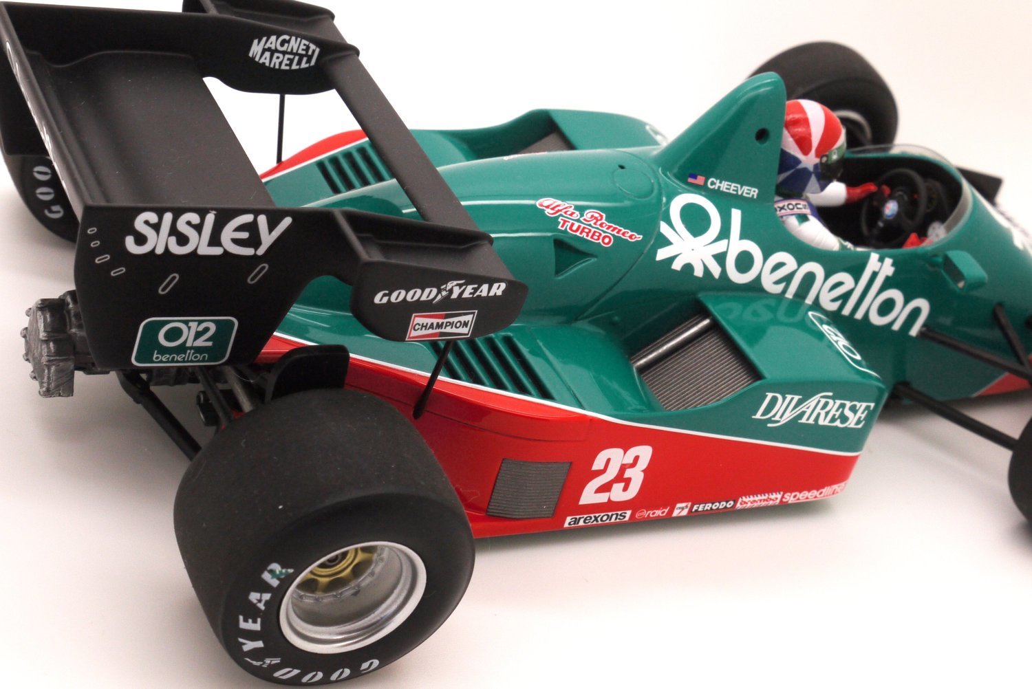 Alfa Romeo - スパーク 1/43 アルファロメオ 184T ブラジルGP Alfa Romeo - スパーク 1/43 アルファロメオ 184T ブラジルGP の