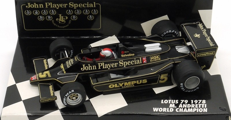 1978 Minichamps JPS Lotus 79 M Andretti World Champion -1/43
