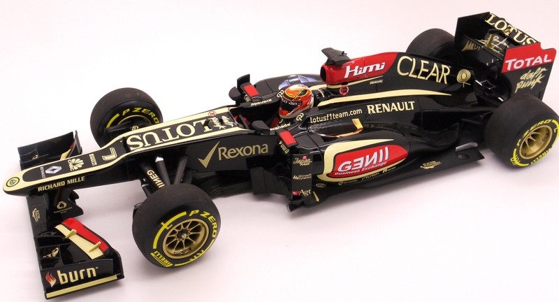 2013 Lotus Renault R21 K Raikkonen Daft punk Monaco GP -1/18 scale