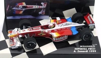 GPD DECALS F1 1/18 1999 Williams FW21 Alex Zanardi Ralf