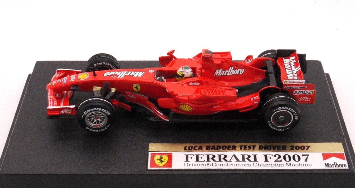 2007 Hotwheels Marlboro Ferrari F2007 L.Badoer Test car -1/43 scale