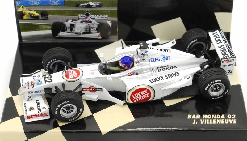 2000 Minichamps Lucky Strike BAR Honda 002 J Villeneuve -1