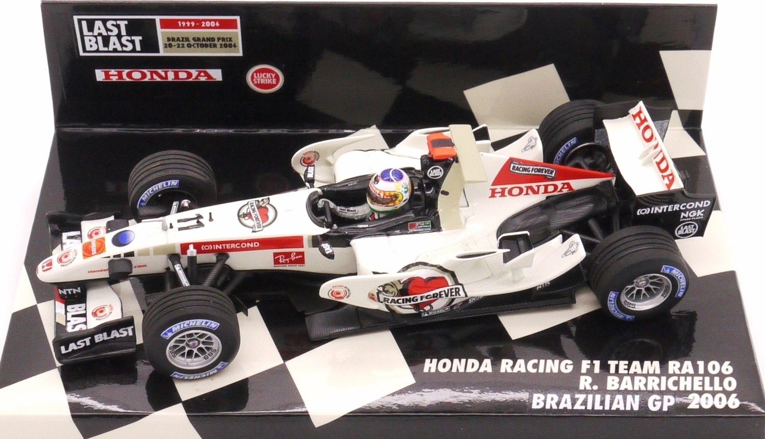 MINICHAMPS 1/43 HONDA F1 RA106 2006 #12 J.BUTTON ホンダ ジェンソン