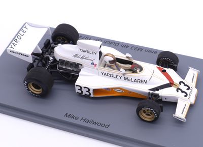 1974 Spark Yardley Mclaren M23 M Hailwood Dutch GP -1/43 scale