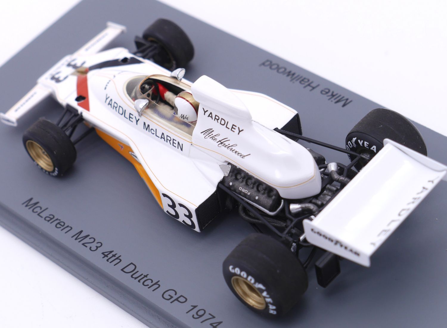 1974 Spark Yardley Mclaren M23 M Hailwood Dutch GP -1/43 scale
