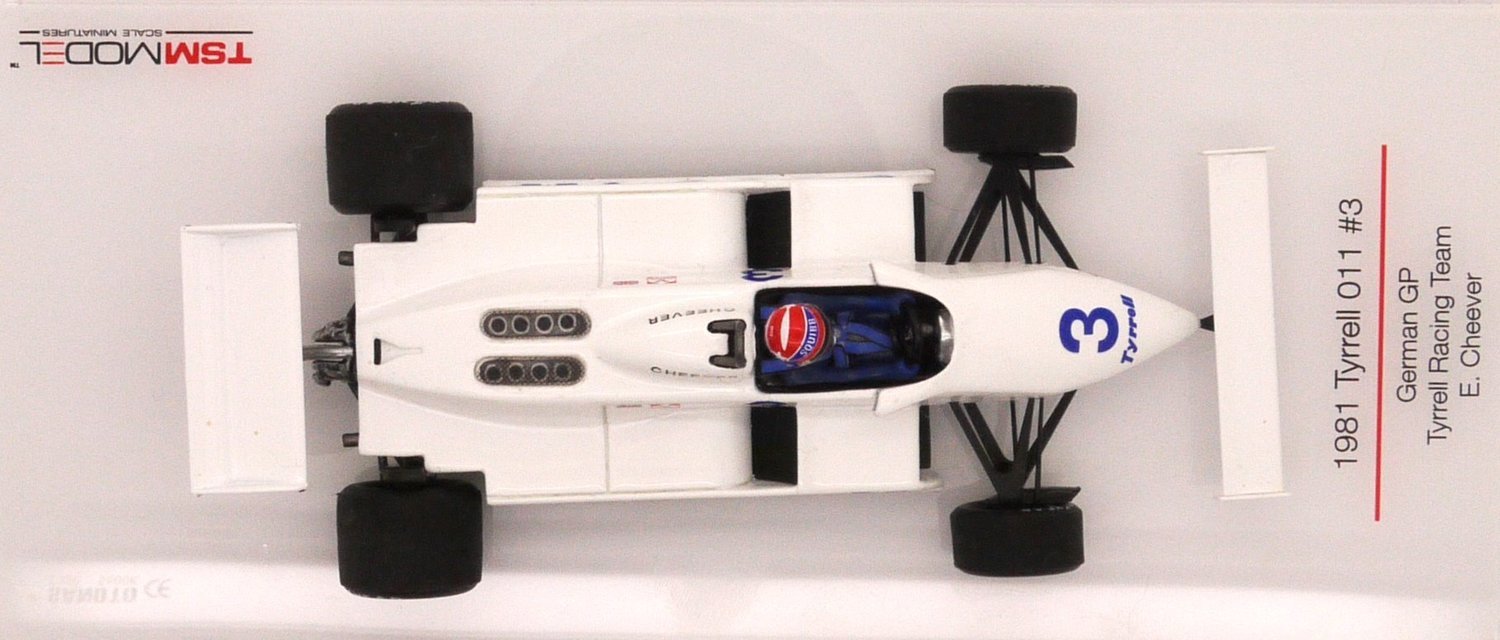 TrueScale Miniatures 1⁄43 ティレル 011#3 TSMモデル 1/43 ティレル