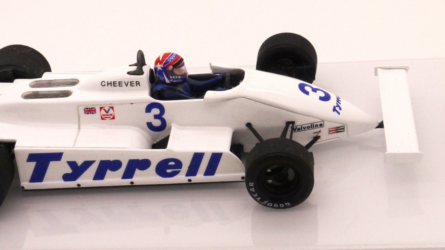 Tyrrell Ford 010 Eddie Cheever #3 Monaco GP 1981 S4319 Spark 1/43 F1 Formule 1