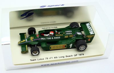 S.R.C. 1/43 28. 1979 Lotus 79 Martini 1:20 Martini Lotus Type79