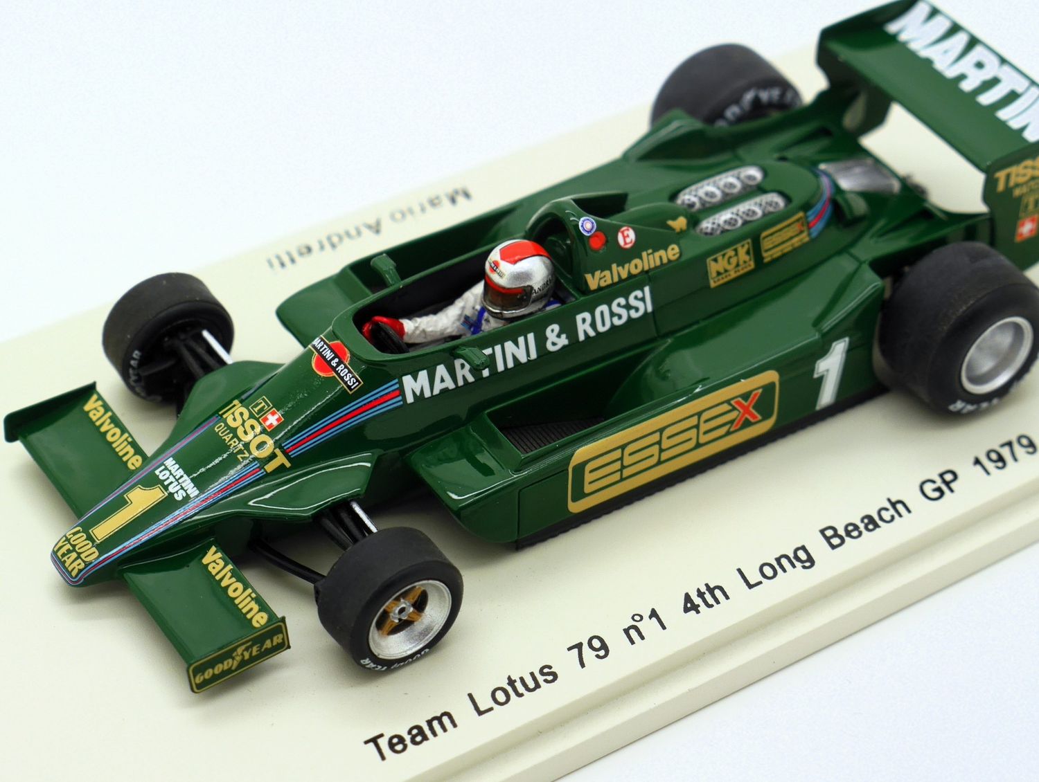 1979 Spark Martini Lotus 79 M Andretti USA Long Beach GP 1/43