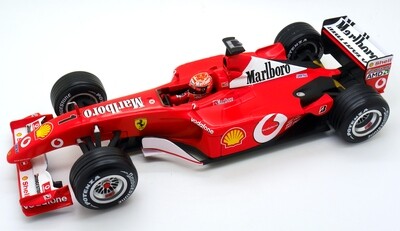 Hot Wheels 1:43 - Coche a escala - Scuderia Ferrari F 2000-F2001-F2002
