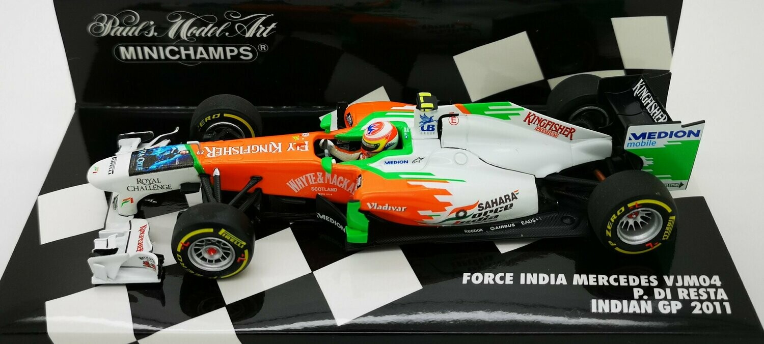 1⁄43 ミニチャンプス フォースインディア VJM11 ペレス F1 2018