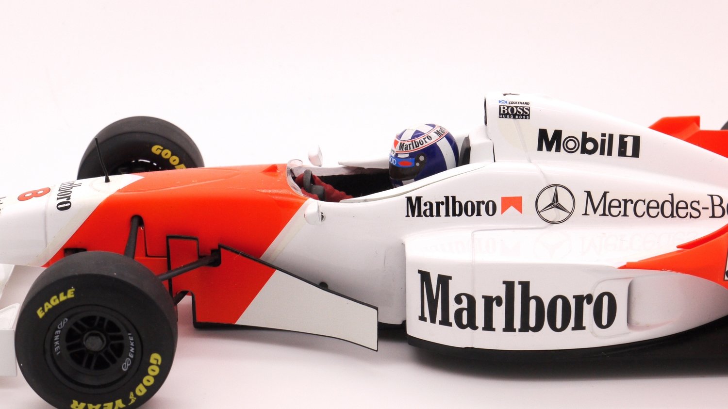 1996 Minichamps Marlb McLaren Mercedes MP4/11 D Coulthard 1/18