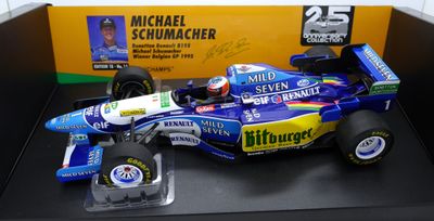 Minichamps - Scale 1/18 - Benetton Renault B195 M. - Catawiki