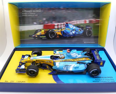 2006 Minichamps Renault R26 F Alonso Canadian GP 1-18 scale