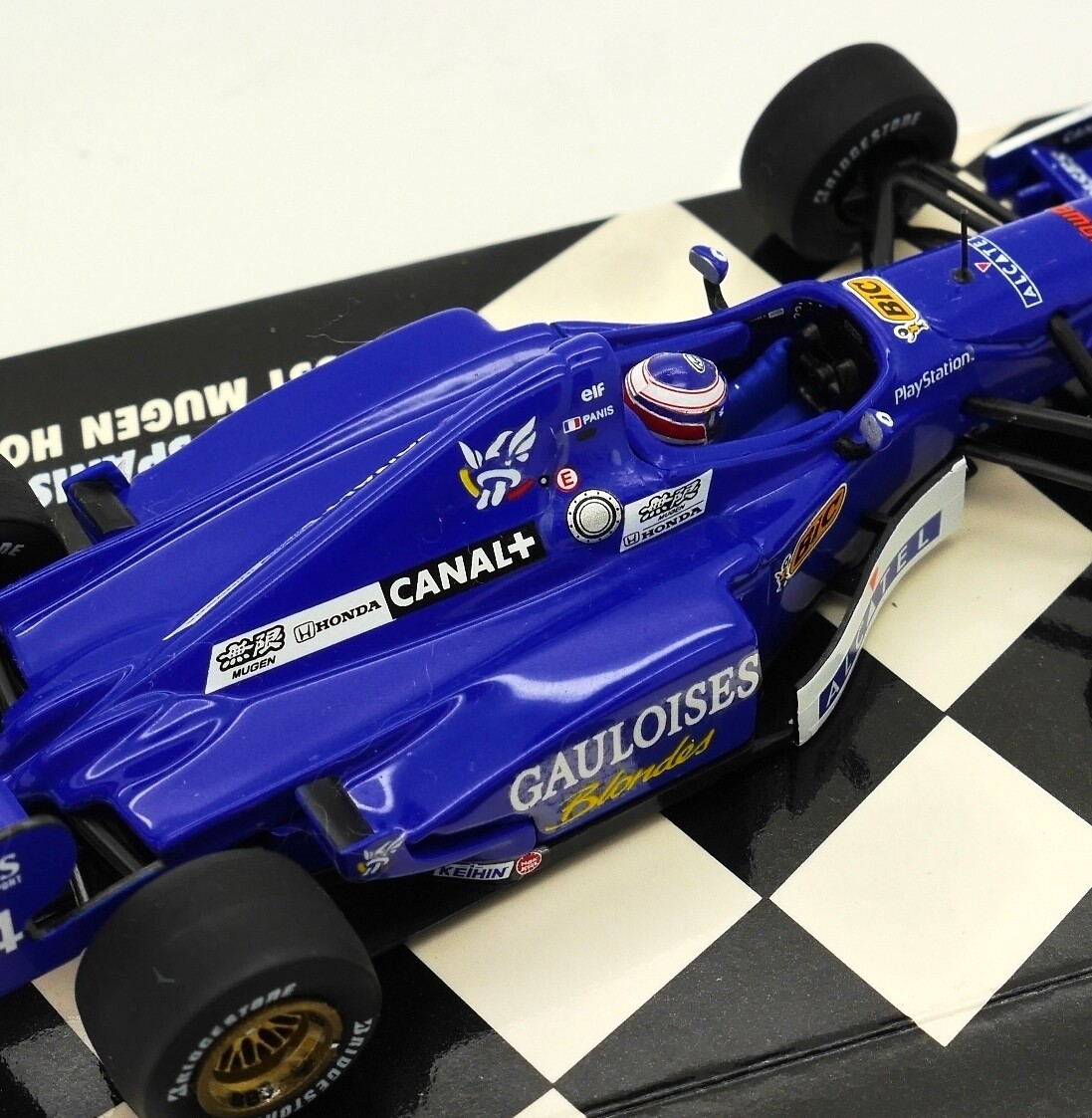 1997 Minichamps Gauloises Prost Mugen Honda JS45 O Panis Spanish