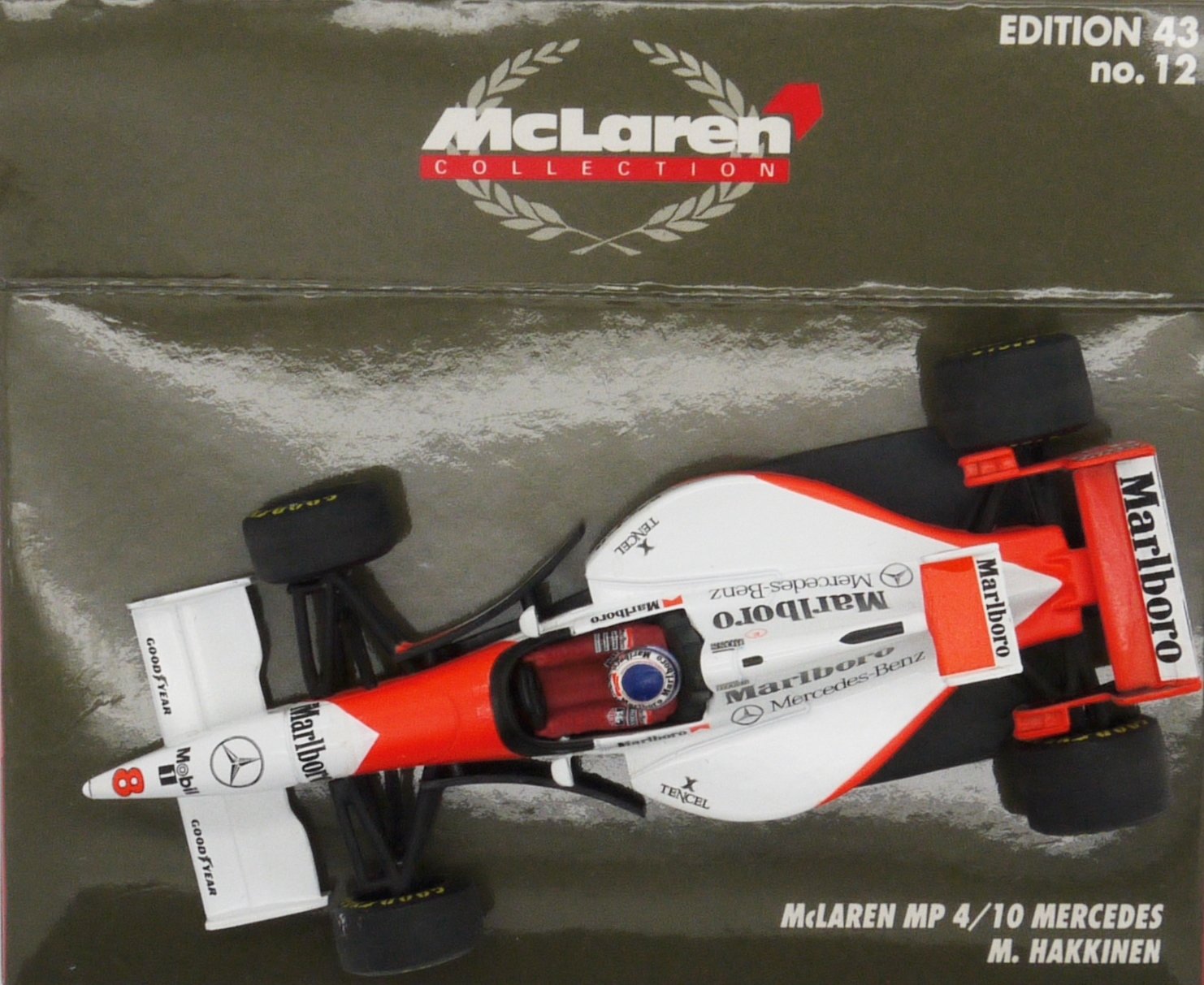 1995 Minichamps Marlboro McLaren MP4/10 M Hakkinen 1/43