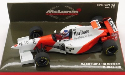 1995 Minichamps Marlboro McLaren MP4/10 M Hakkinen 1/43
