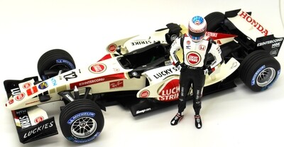 2006 Lucky Strike Honda RA106 J Button Figure version 1/18